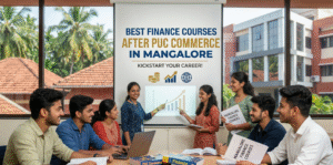 best finance course after PUC in mangalore leaf academy
